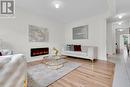 1308 Klondike Drive, Oshawa, ON  - Indoor Photo Showing Living Room With Fireplace 