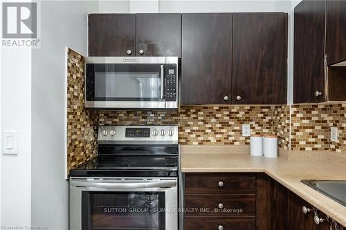 102 - 215 Queen Street, Brampton, ON - Indoor Photo Showing Kitchen