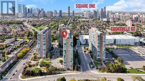 1701 - 145 Hillcrest Avenue, Mississauga, ON - Outdoor With View