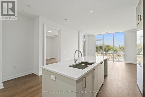 403 - 42 Mill Street, Halton Hills, ON - Indoor Photo Showing Kitchen With Double Sink