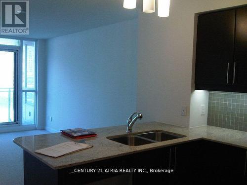 704 - 18 Harbour Street, Toronto, ON - Indoor Photo Showing Kitchen With Double Sink