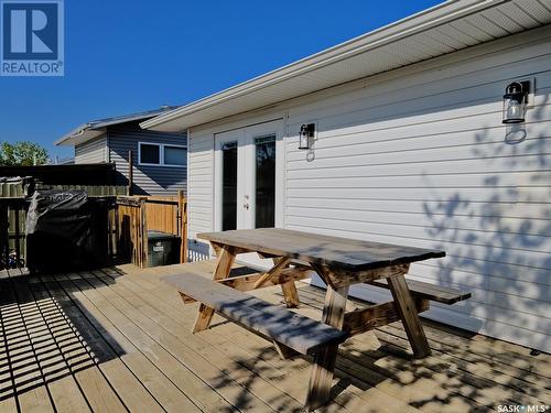 1003 Thrasher Street, Rosetown, SK - Outdoor With Deck Patio Veranda With Exterior