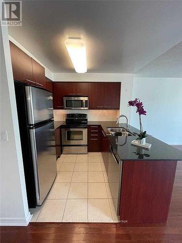 Lph1 - 503 Beecroft Road, Toronto, ON - Indoor Photo Showing Kitchen With Stainless Steel Kitchen With Double Sink