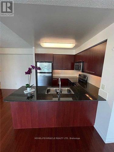 Lph1 - 503 Beecroft Road, Toronto, ON - Indoor Photo Showing Kitchen With Double Sink