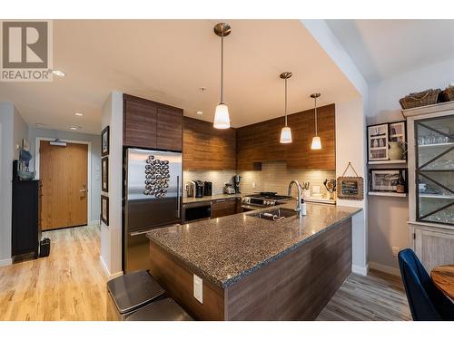 710 Vernon Street Unit# 315, Nelson, BC - Indoor Photo Showing Kitchen With Double Sink With Upgraded Kitchen