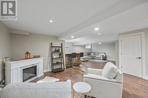 405 Cavendish Crescent, Kingston (City Northwest), ON - Indoor Photo Showing Living Room With Fireplace