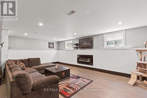 608 County Road 22, Prince Edward County (Sophiasburgh), ON - Indoor Photo Showing Living Room With Fireplace