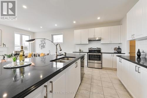 40 Stanley Greene Boulevard, Toronto, ON - Indoor Photo Showing Kitchen With Double Sink With Upgraded Kitchen