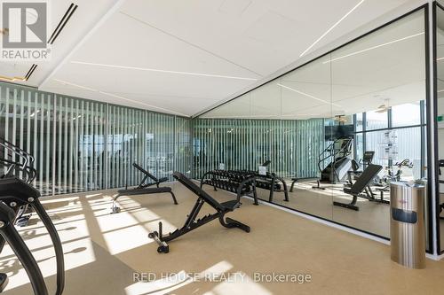 705 - 3900 Confederation Parkway, Mississauga, ON - Indoor Photo Showing Gym Room