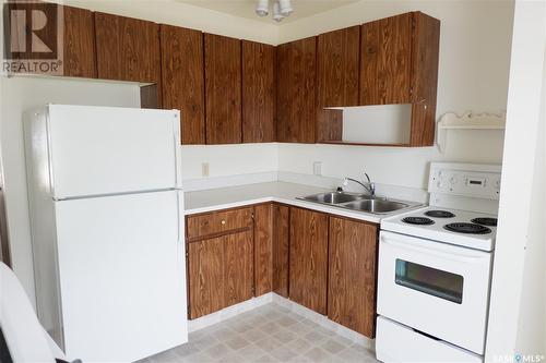 A&B 107 Brian Street, Limerick, SK - Indoor Photo Showing Kitchen With Double Sink