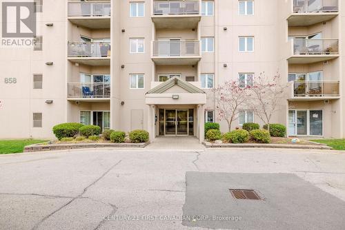 503 - 858 Commissioners Road E, London, ON - Outdoor With Balcony With Facade