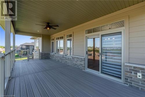 38 Faith Drive, Drayton, ON - Outdoor With Deck Patio Veranda With Exterior