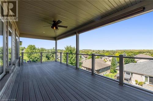 38 Faith Drive, Drayton, ON - Outdoor With Deck Patio Veranda With View With Exterior