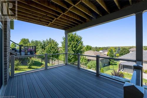 38 Faith Drive, Drayton, ON - Outdoor With Deck Patio Veranda With Exterior