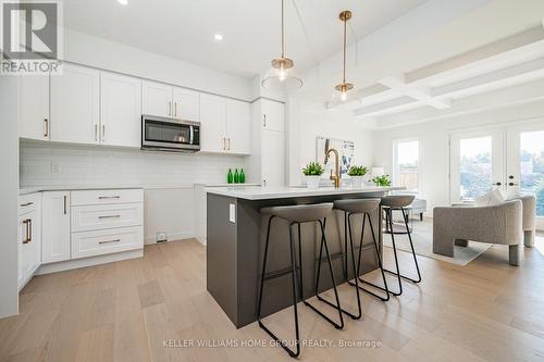 5 - 41 Fieldstone Lane, Centre Wellington, ON - Indoor Photo Showing Kitchen With Upgraded Kitchen