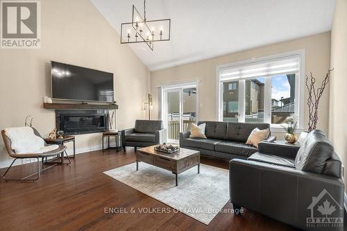 821 Platinum Street, Clarence-Rockland, ON - Indoor Photo Showing Living Room With Fireplace