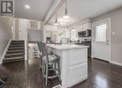 48 Hickson Drive, Kitchener, ON - Indoor Photo Showing Kitchen With Upgraded Kitchen