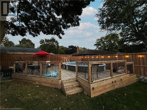 48 Hickson Drive, Kitchener, ON - Outdoor With Deck Patio Veranda