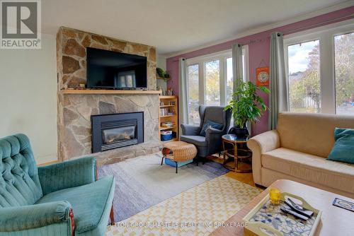 1097 Pinewood Crescent, Kingston (City Northwest), ON - Indoor Photo Showing Living Room With Fireplace