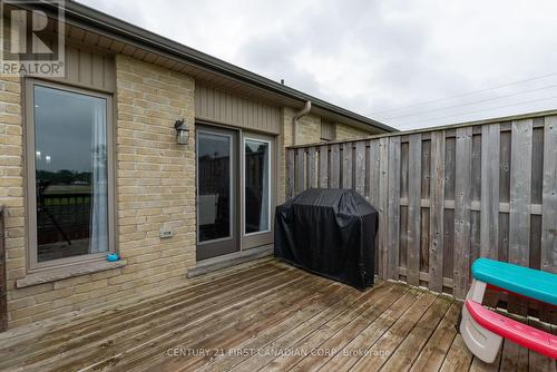 22 - 1630 Bayswater Crescent, London, ON - Outdoor With Deck Patio Veranda With Exterior