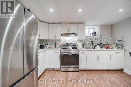 60 Manorglen Crescent, Toronto, ON - Indoor Photo Showing Kitchen With Stainless Steel Kitchen With Upgraded Kitchen