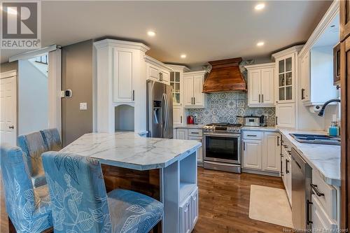 733 Chartersville, Dieppe, NB - Indoor Photo Showing Kitchen With Double Sink With Upgraded Kitchen