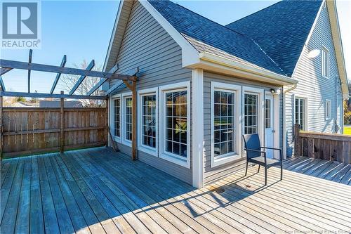 733 Chartersville, Dieppe, NB - Outdoor With Deck Patio Veranda