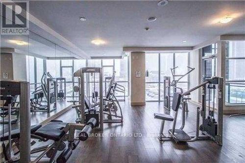 4403 - 4070 Confederation Parkway, Mississauga, ON - Indoor Photo Showing Gym Room