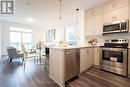 418 - 95 Dundas Street W, Oakville, ON  - Indoor Photo Showing Kitchen With Stainless Steel Kitchen With Upgraded Kitchen 