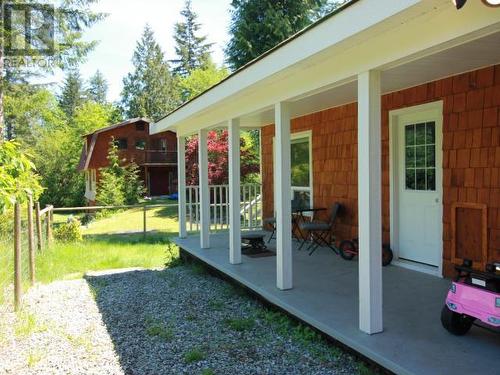 9994 Kelly Creek Road, Powell River, BC - Outdoor With Deck Patio Veranda With Exterior