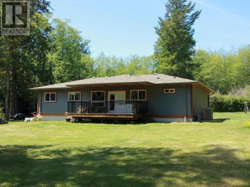 9994 Kelly Creek Road, Powell River, BC - Outdoor With Deck Patio Veranda