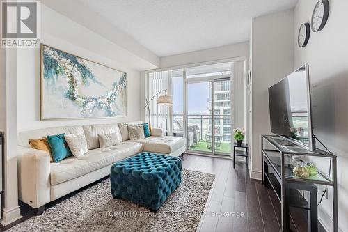 2205 - 16 Brookers Lane, Toronto, ON - Indoor Photo Showing Living Room