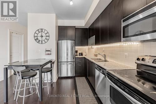 2205 - 16 Brookers Lane, Toronto, ON - Indoor Photo Showing Kitchen With Double Sink With Upgraded Kitchen