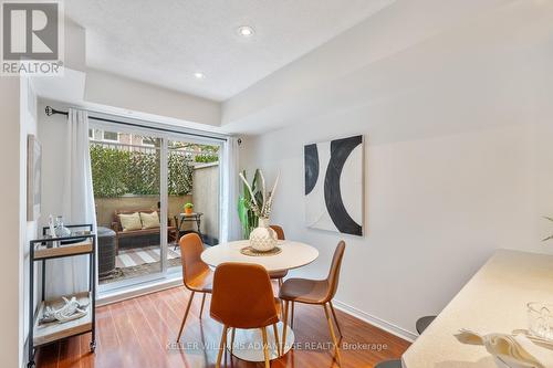 #105 - 50 Merchant Lane, Toronto, ON - Indoor Photo Showing Dining Room