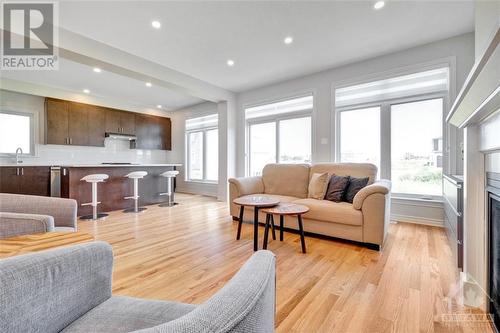 868 Snowdrop Crescent, Ottawa, ON - Indoor Photo Showing Living Room With Fireplace