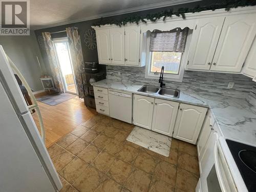 7 Kings Road, Bishop'S Falls, NL - Indoor Photo Showing Kitchen With Double Sink