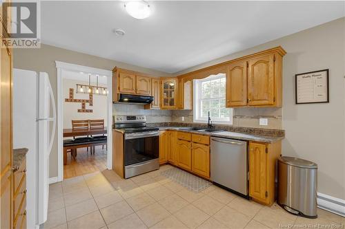 41 Wanda Crescent, Rothesay, NB - Indoor Photo Showing Kitchen With Double Sink