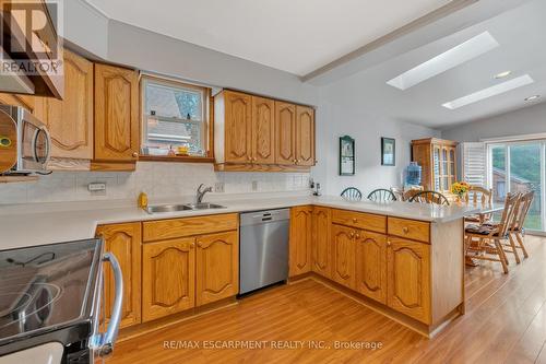 67 Galbraith Drive, Hamilton, ON - Indoor Photo Showing Kitchen With Double Sink