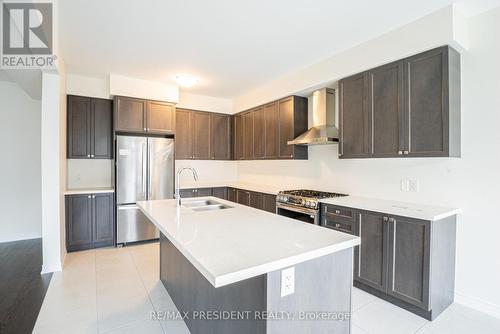 269 Broadacre Drive, Kitchener, ON - Indoor Photo Showing Kitchen With Double Sink With Upgraded Kitchen