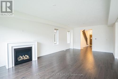 269 Broadacre Drive, Kitchener, ON - Indoor Photo Showing Living Room With Fireplace