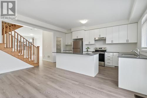 2731 Peter Matthews Drive, Pickering, ON - Indoor Photo Showing Kitchen With Stainless Steel Kitchen With Double Sink