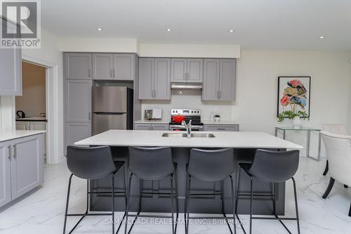 56 Workgreen Park Way, Brampton, ON - Indoor Photo Showing Kitchen With Stainless Steel Kitchen