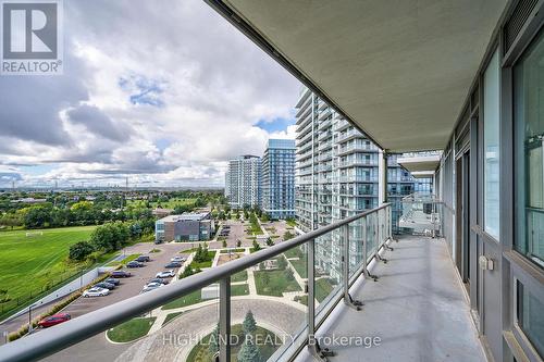 805 - 4699 Glen Erin Drive, Mississauga, ON - Outdoor With Balcony With View With Exterior