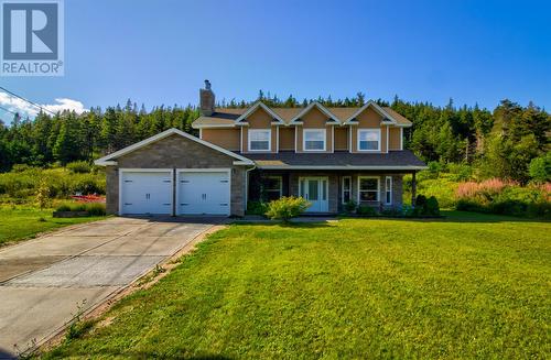 75-77 Conrans Road, Harbour Main, NL - Outdoor With Deck Patio Veranda With Facade