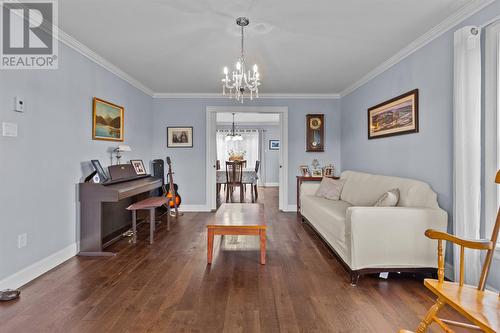 75-77 Conrans Road, Harbour Main, NL - Indoor Photo Showing Living Room