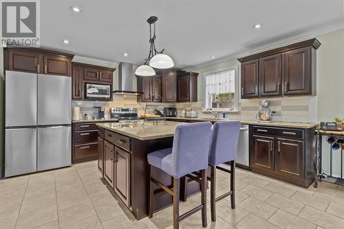 75-77 Conrans Road, Harbour Main, NL - Indoor Photo Showing Kitchen With Stainless Steel Kitchen