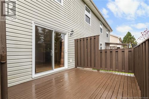 131 Fortune, Dieppe, NB - Outdoor With Deck Patio Veranda With Exterior