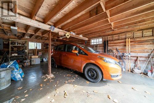 1067B Shawenegog Lake Lane, North Frontenac (Frontenac North), ON - Indoor Photo Showing Garage