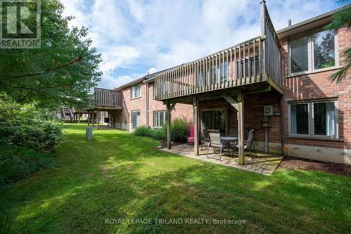 16 - 1502 Warbler Woods Walk, London, ON - Outdoor With Deck Patio Veranda