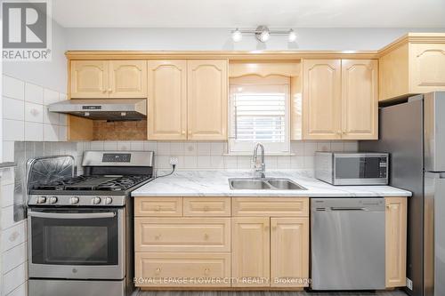 50 Beacon Avenue, Hamilton, ON - Indoor Photo Showing Kitchen With Double Sink